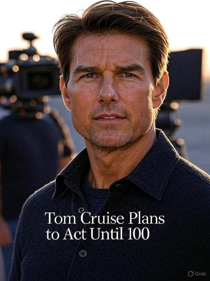 Tom Cruise Plans to Act Until 100